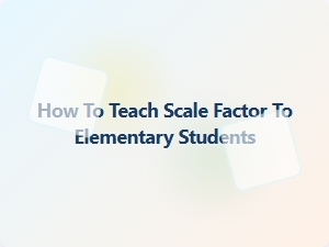 A Simple Introduction to Scale Factors